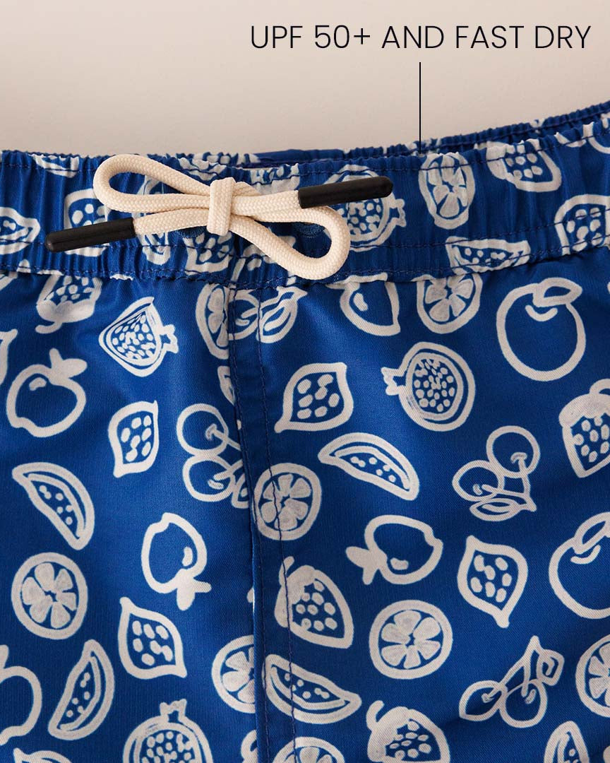 Boy UV Swim Short Formentera Blue - Fruity