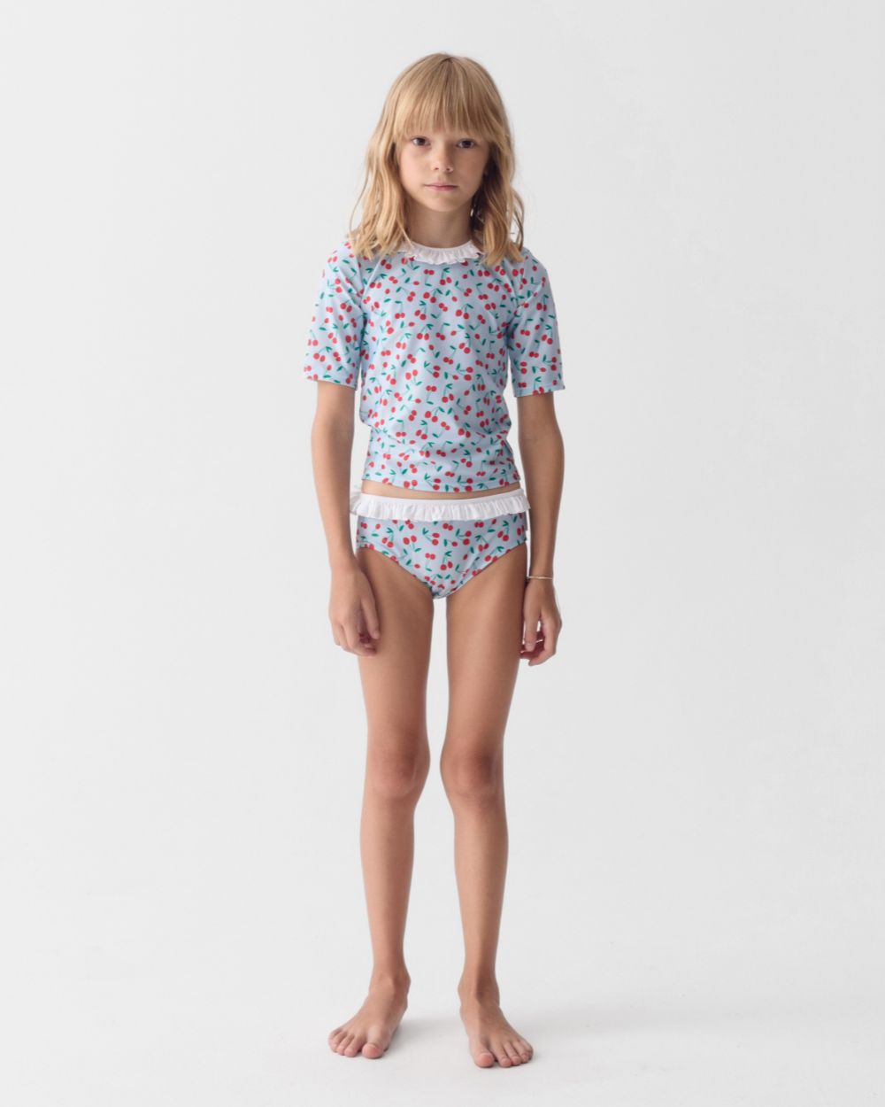 Girls UV Swim Set Ruffle Picota