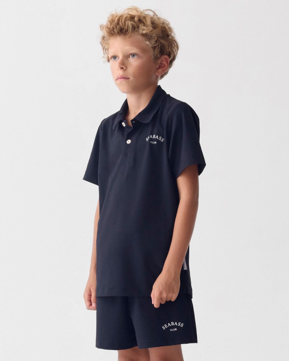 Kids UV Polo Shirt Club Navy