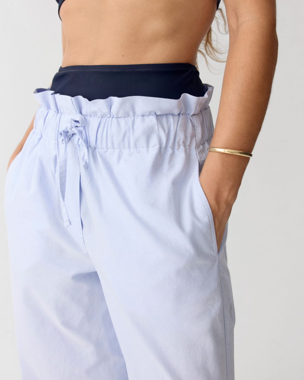 Women Resort Trousers Soleil Sky Blue