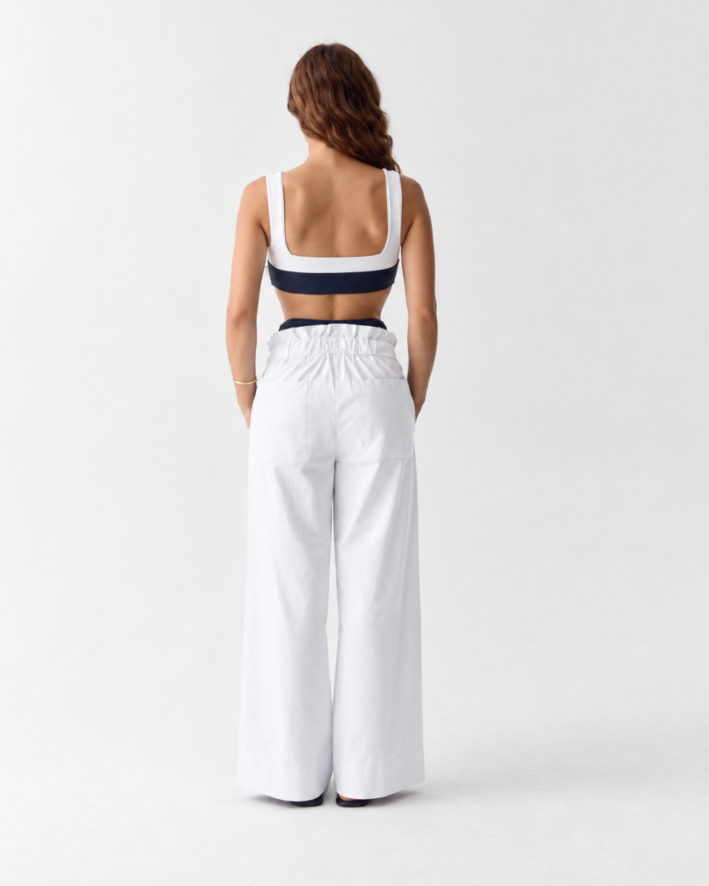 Women Resort Trousers Soleil Bright White