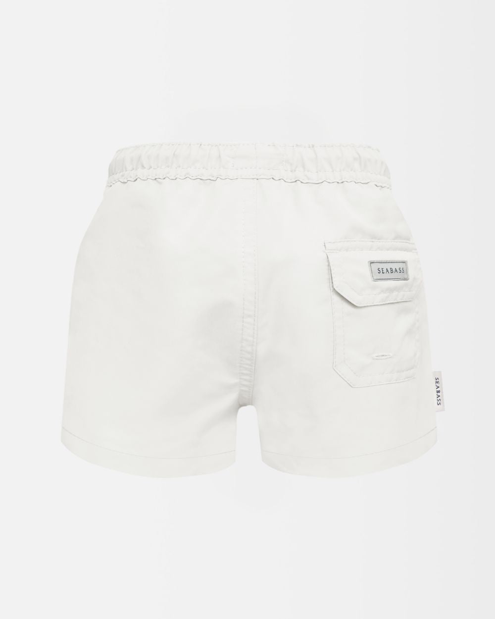 Boy UV Swim Short Pearl White - solid