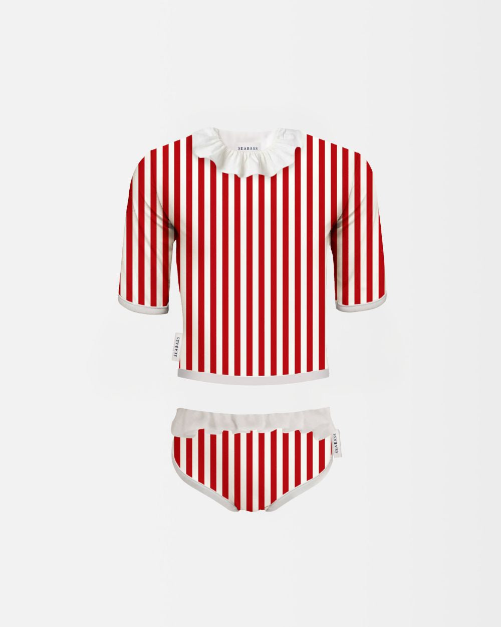 Girl UV Two Piece Swimsuit Ruffle Venice