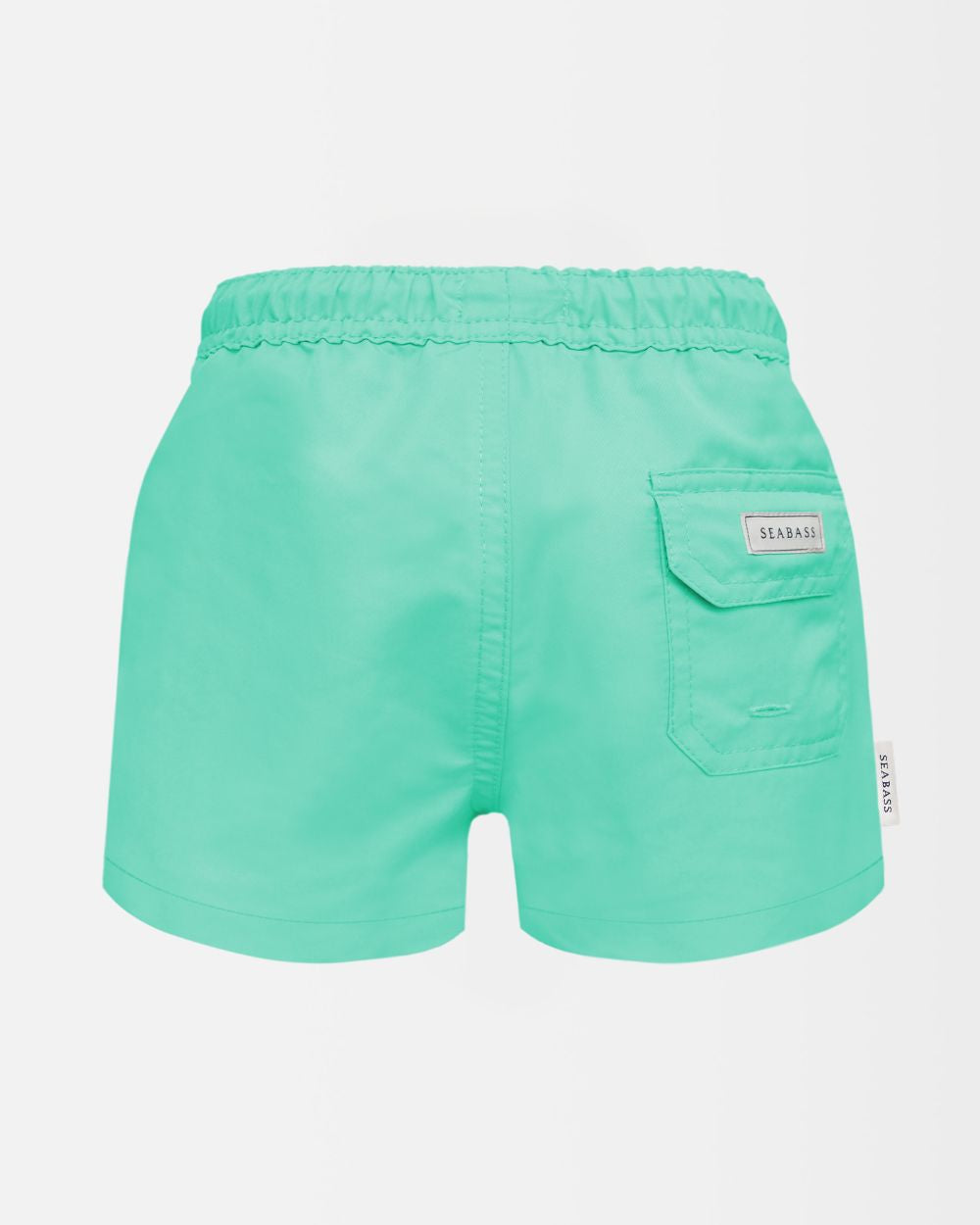 Men UV Swim Short Neo Mint Green - solid