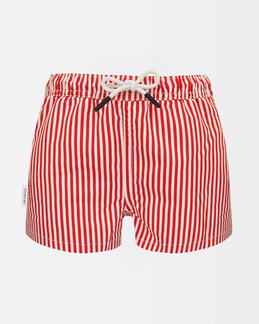 Men UV Swim Short Venice - red stripes