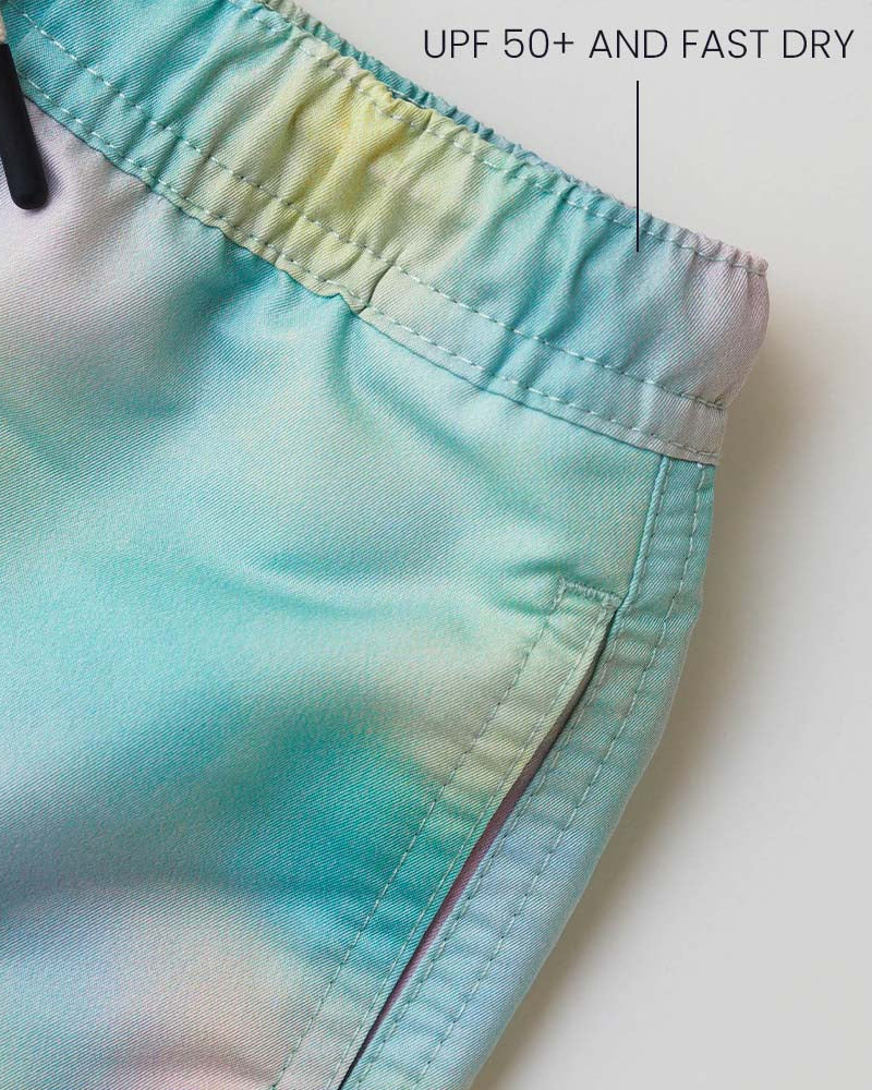 Boy UV Swim Short Ibiza - tie dye