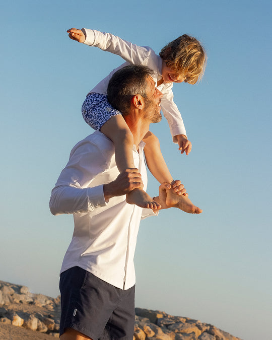 Men UV Marina Classic Shirt White