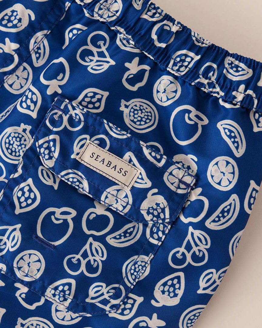 Boy UV Swim Short Formentera Blue - Fruity