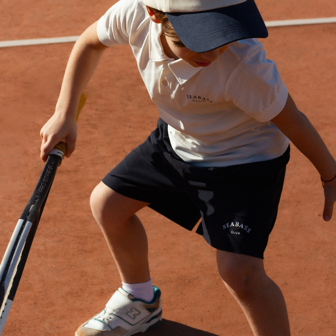 Kids UV Active Shorts White