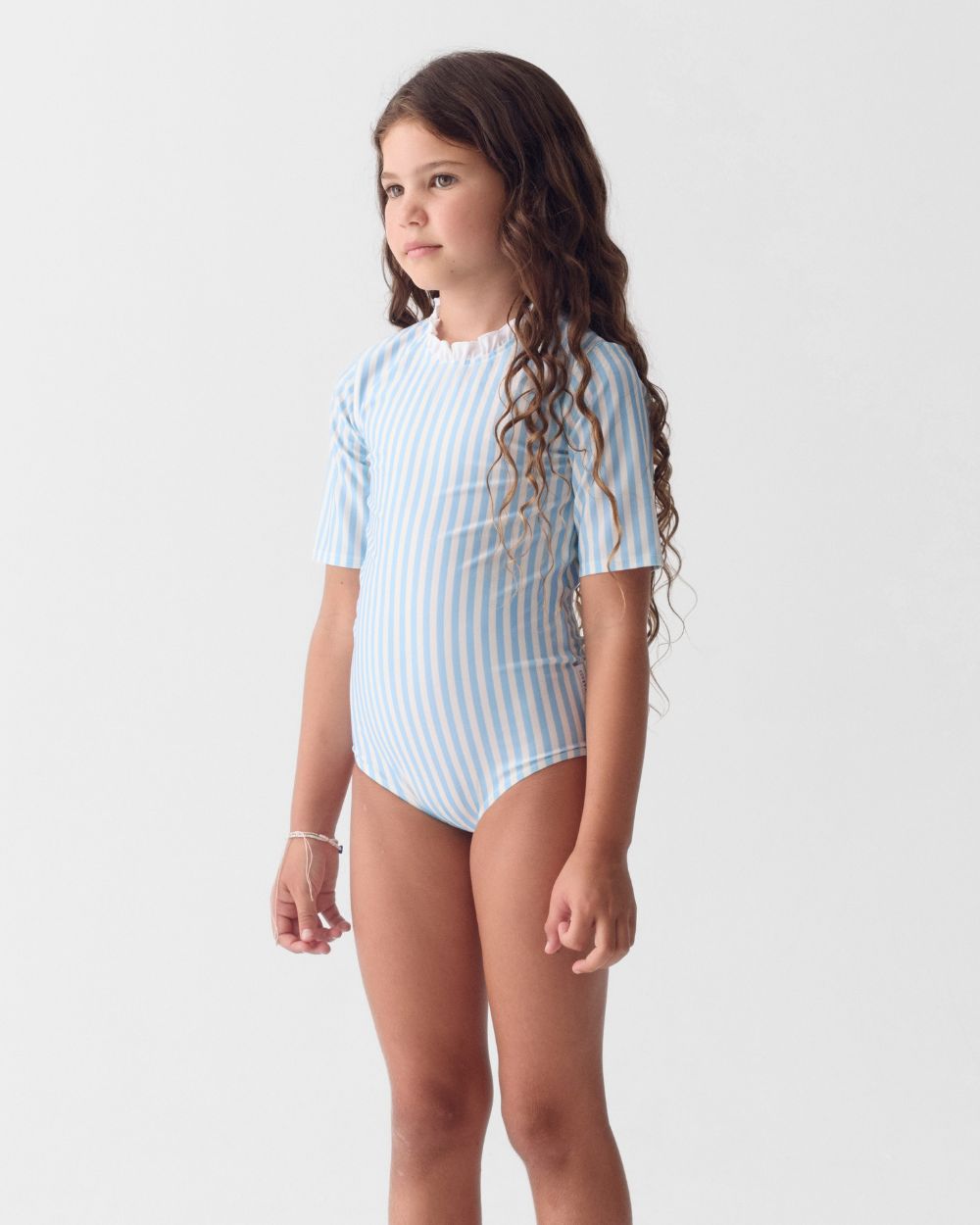 Girls UV Swimsuit Ruffle Forte dei Marmi