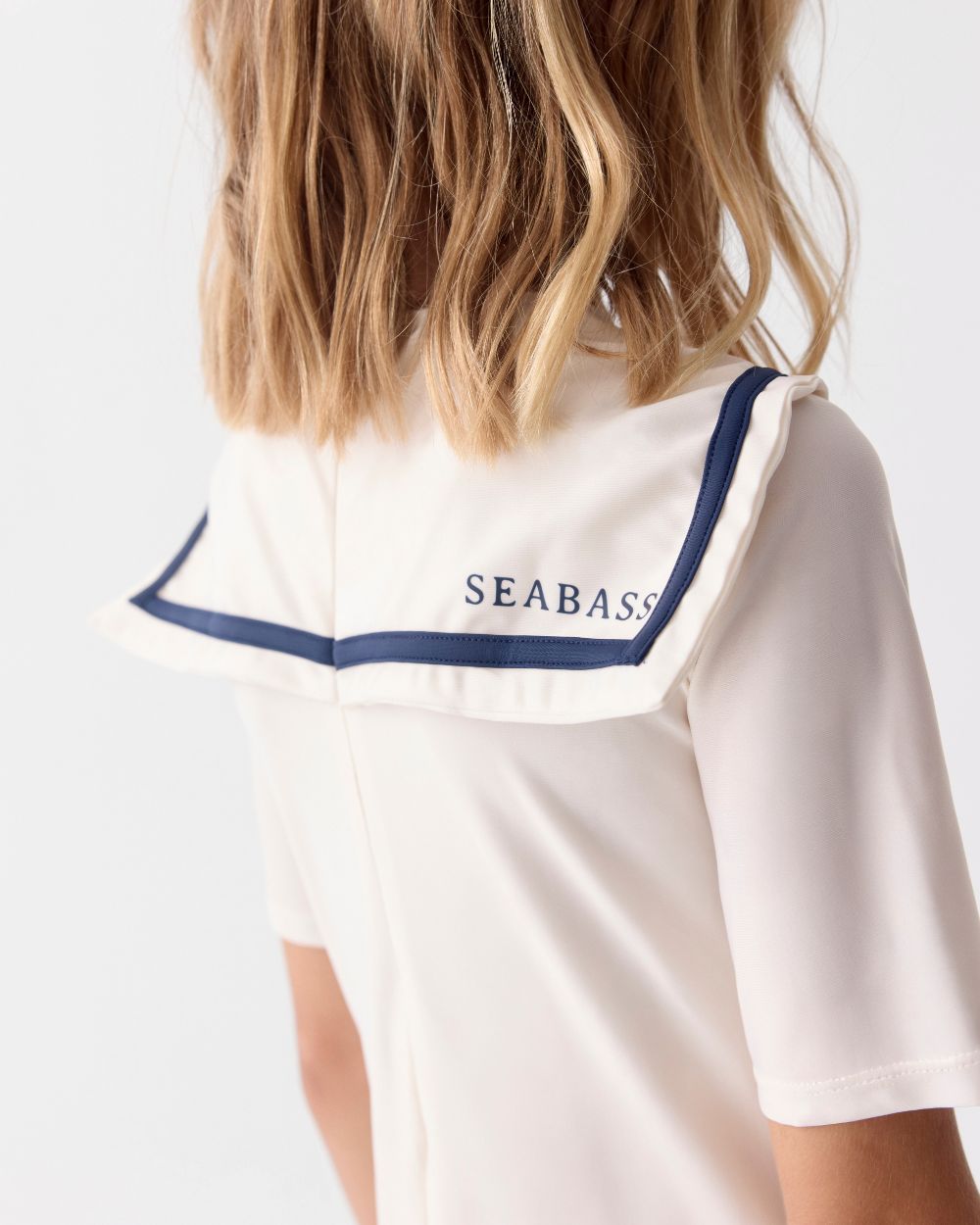 Girls UV Swimsuit Sailor Nice