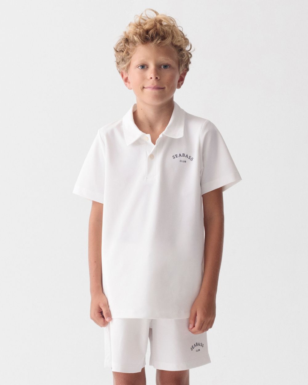 Kids UV Polo Shirt Club Off White
