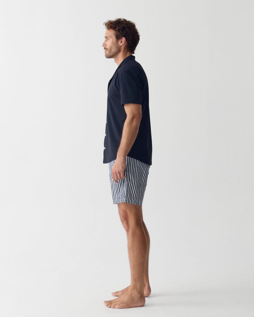 Men UV Camp Shirt Bond Navy