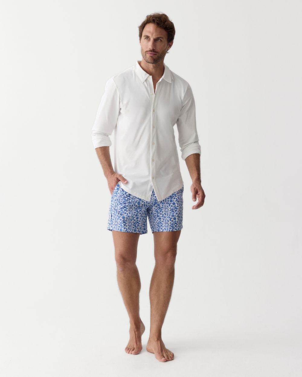 Men UV Swim Shorts Ferran Positano