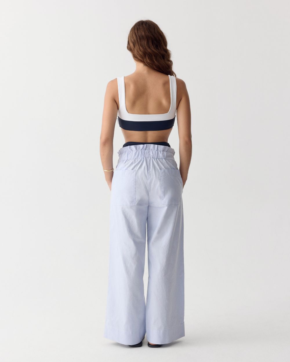 Women Resort Trousers Soleil Sky Blue