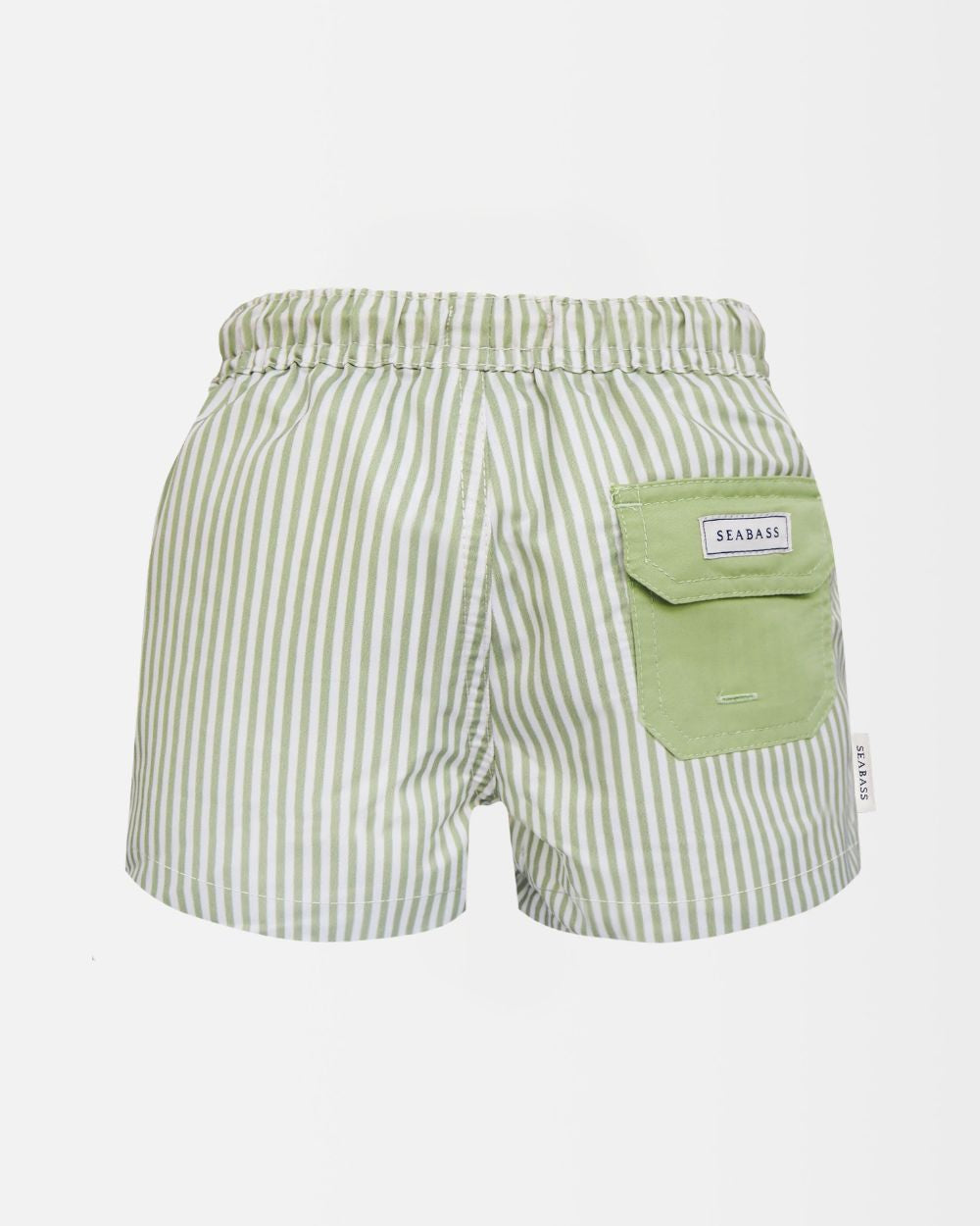 Boy UV Swim Short Portofino - green stripes