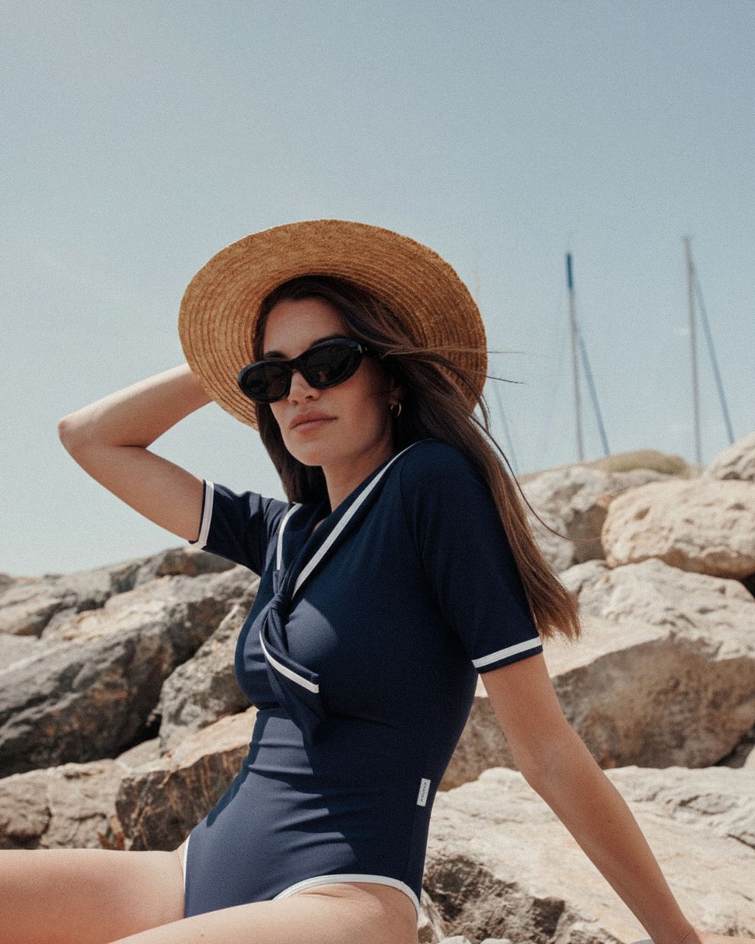 Women UV Swimsuit Sailor Monaco