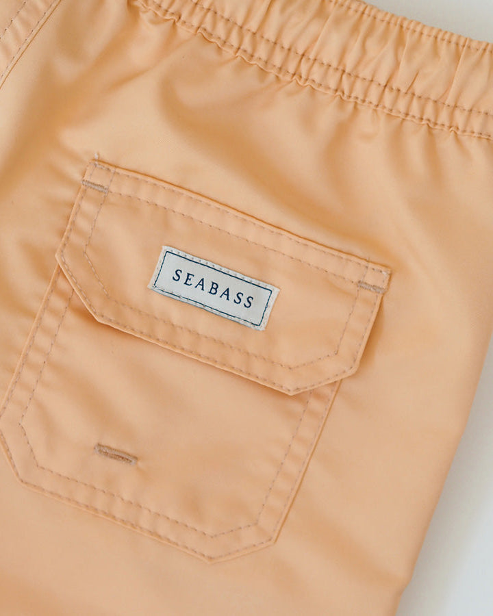 Men UV Swim Short Cantaloupe - solid