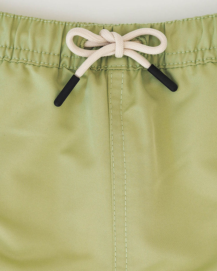 Boys UV Swim Short Pistachio Green - solid