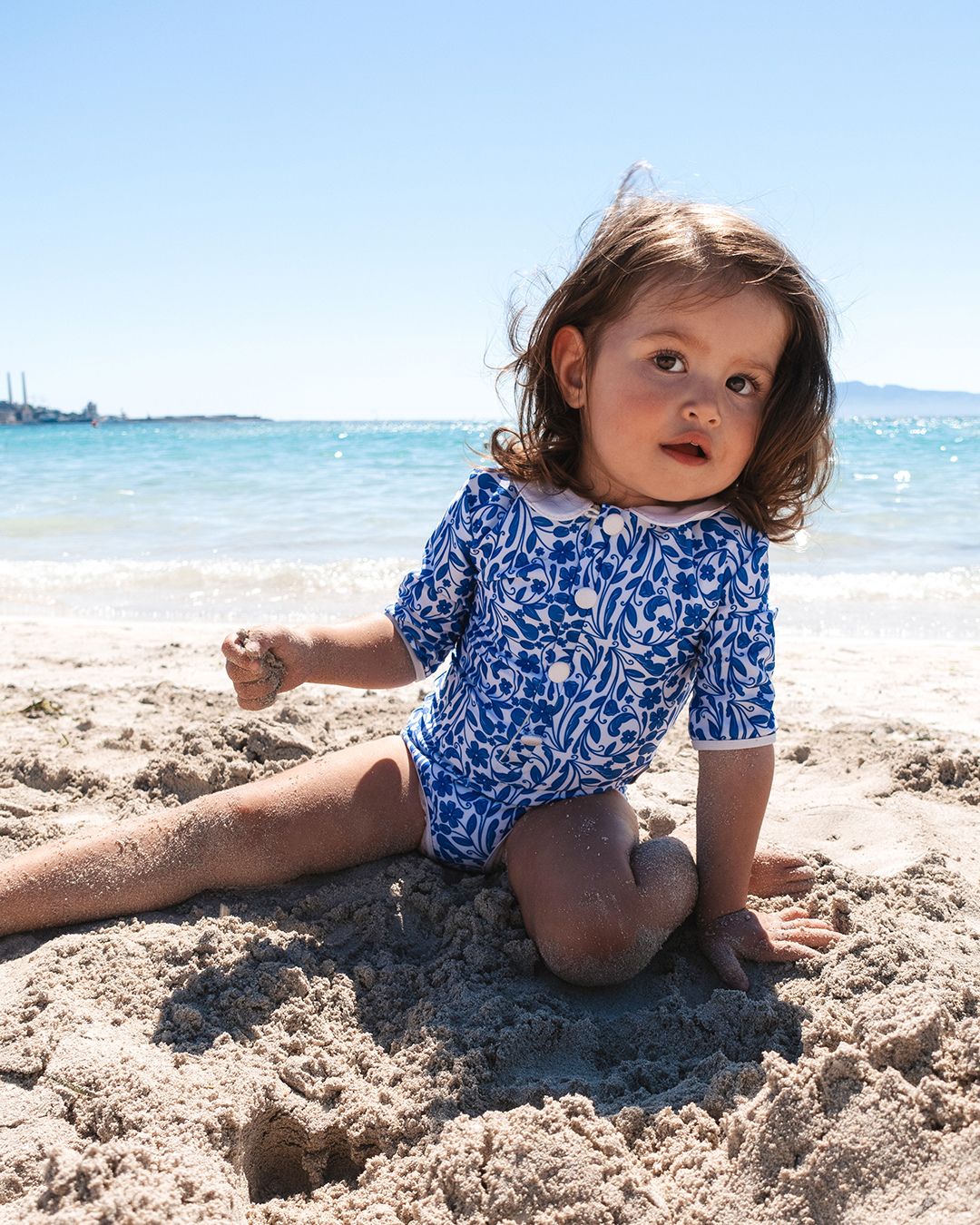 Girl UV Swimsuit Coco Positano