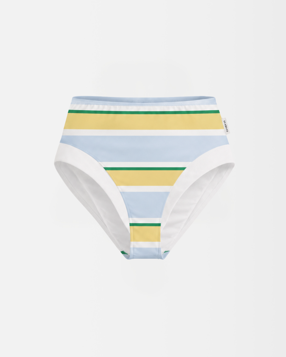 Women UV Bikini Bottom Elle Capri Stripe