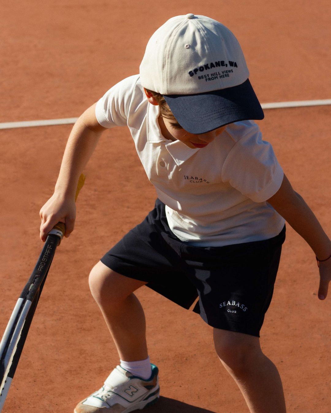 Kids UV Polo Shirt White